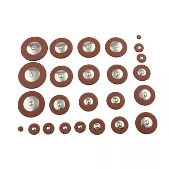 25 шт. сменные кожаные накладки для саксофона-тенора