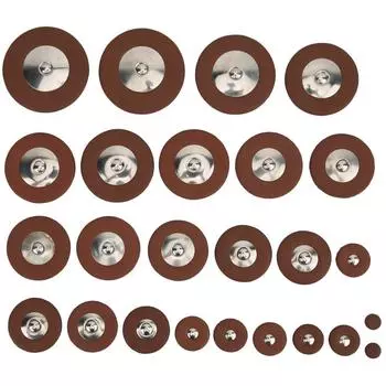 25 шт. сменных кожаных накладок разных размеров для тенор-саксофона