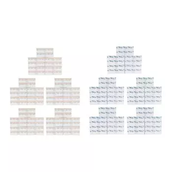 25 шт. свадебных бутылочных оберток, водонепроницаемая бумага, прочный цветочный узор, этикетки для бутылок с водой для свадьбы Blue