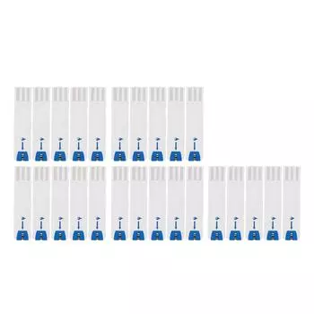 25 шт. тест-полосок для измерения уровня глюкозы в крови, точные тест-полоски для диабетиков, для самостоятельного измерения уровня сахара в крови