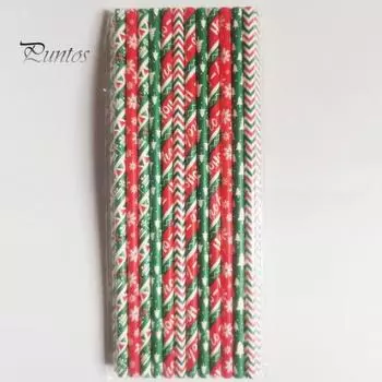 25 шт., трубочки для питья для вечеринок, пищевые соломинки, не содержащие BPA, многоразовые, широко используемые соломинки для стаканов, украшения для стола 25 pcs