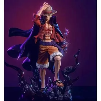 25 см цельная фигурка аниме-фигурки Луффи Iconic Pose