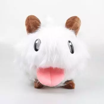 25 см Горячий продукт League Of Legends Poro плюшевая кукла игровая периферийная кукла детская рождественская подарочная игрушка 25cm белый