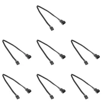 25 см материнская плата, 4-контактный разъем для вентилятора ШИМ, 4-контактный штекерный удлинительный кабель питания