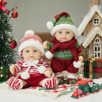 25 см моющаяся реалистичная мягкая расписанная вручную кукла-реборн для детей 25CM