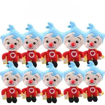 25 см плюшевая игрушка клоун плюшевый кавайный клоун плюшевые игрушки кукла мягкая плюшевая аниме плюшевая игрушка подарок на день рождения для детей 25CM