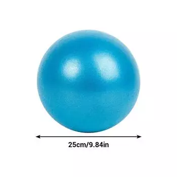 25 см ПВХ мяч для йоги мини фитнес-мяч взрывобезопасный балансирующий мяч для йоги синий