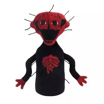 25 см Вареный один плюшевые игрушки кукла ужас аниме плюшевая подушка демон день рождения Хэллоуин подарок для детей игрушка мальчики домашний декор 25cm красный/чёрный
