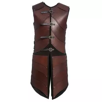 25 Викинг средневековый ренессанс эльфийский воин кожаный доспех la чёрный