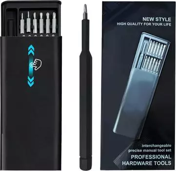 25 в 1 магнитный держатель отвертки Torx набор для ремонта прецизионных электроприборов мобильных телефонов часов очков ПК ручной инструмент