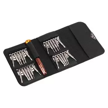 25 в 1 небольшой мини-набор отверток точности для ноутбуков, часов, ювелирных изделий, инструментов для ремонта электроники