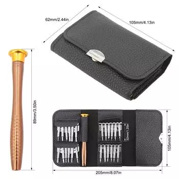 25 в 1 Torx Mini Precision Screwdriver Магнитный набор электронных отверток для ремонта и вскрытия iPhone PC Camera Watch
