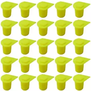 25 X 21 мм пылезащитный колпачок Длинные индикаторы колесных гаек Желтые индикаторы колесных гаек безопасности Полиэтиленовые детали Аксессуары CHINA