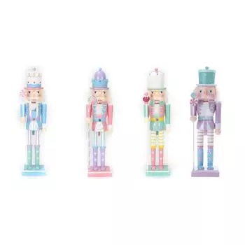 25cm Christmas Candy Nutcrackers Soldier Ornament Crafts Ornament for Festival Party Kitchen Decor Dropshipping