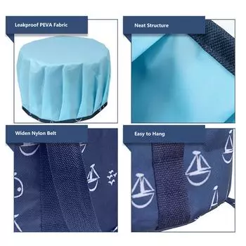 25л большая складная ванна для ног, портативная дорожная ванна для ног, домашний педикюр, спа для ног, складной синий