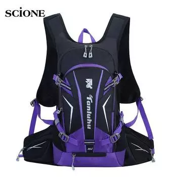 25L спортивный светоотражающий рюкзак для профессиональных велосипедов, женщин и мужчин, уличный бег, велоспорт, пеший туризм чёрный