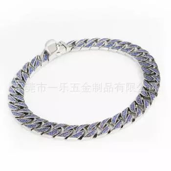 25MM Stainless Steel Pet Supplies Dog Collar Bully Dog Fighting Bully Dog Collar Dubin Cuban Chain Hip Hop Neck Ring 25mm*30cm