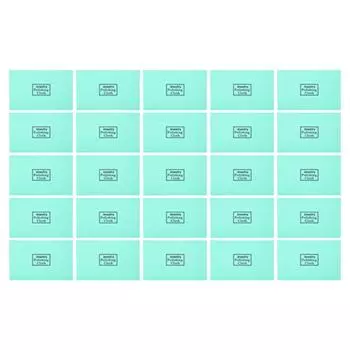 25PCS Silver Polishing Cloth Cleaner Jewelry Cleaning Cloth Anti Tarnish Tool