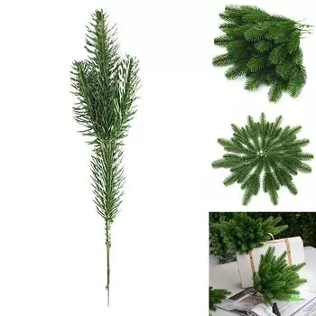 25шт искусственные иглы гирлянды выбирают рождественский праздник домашний декор One Size