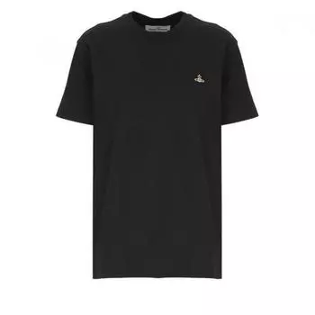 25ss Vivienne Westwood футболка с коротким рукавом 3g010013j001mn401 Dom XXS