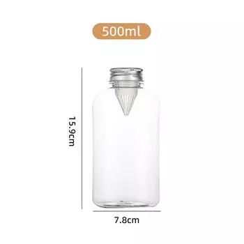 260/350/500 мл плоская квадратная бутылка бутылка для напитков высококачественная чашка для сока бутылка для холодного напитка молока чая портативная питьевая чашка