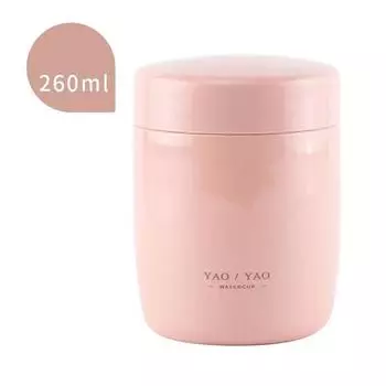 260 мл мини-ланч-бокс для еды, портативный контейнер для супа из нержавеющей стали, термос для завтрака 260ml серый