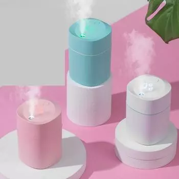 260 мл увлажнитель воздуха Usb ультразвуковой ароматический диффузор эфирного масла романтический увлажнитель мини крутой туманообразователь Purifie со светом Pink