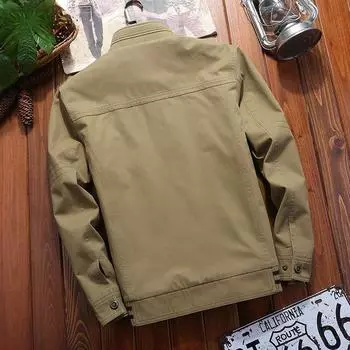 2633 Куртка Куртка Мужская Весна Новый Стиль Мужская Простая Модная Повседневная Куртка Стойка Мужской Топ M
