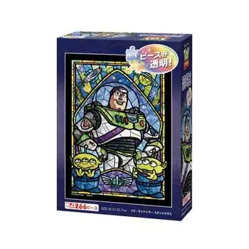 266 Piece Jigsaw Puzzle Buzz Lightyear Stained Glass Gyutto Series [Stained Art] (18.2 x 25.7cm)