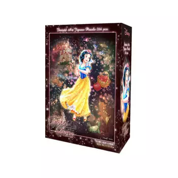 266 Piece Jigsaw Puzzle Snow White Shining Hope Tight Series [Stained Art] (18.2 x 25.7cm)