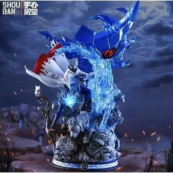 26,5 см Наруто Аниме Фигурки Стоящий Какаши Статуя из ПВХ Коллекция Рисунок