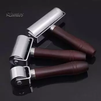 26/60/100 мм пресс для кожаных кромок, ролик для обрезки биговок, DIY ремесла, ручной толкатель 60mm