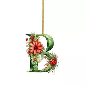 26 букв,Рождество,Украшения,Акрил,1 One Size