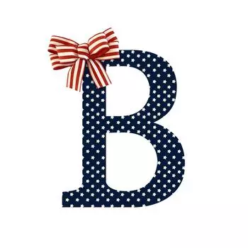 26-буквенный знак дома на 4-й день независимости, украшение деревянного дома One Size