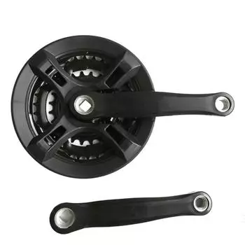 26-дюймовая 42T 3 Chip горная велосипедная шатуны дисковая звездочка для уменьшения веса велосипеда ромбическое отверстие шатун