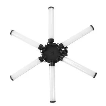 26-дюймовая светодиодная кольцевая лампа Star Ring Light 54W 15V 4A 420 светодиодных бусин Съемная световая панель Заполняющий свет для видео в прямом эфире UK Plug