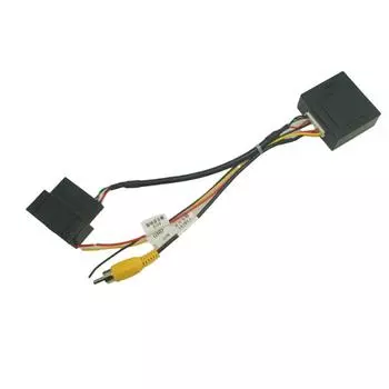 26-контактный адаптер преобразователя сигнала RGB в CVBS AV для камеры заднего вида для камеры заднего вида Passat, преобразователь ABS RGB CHINA