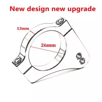 26 мм Мотоциклетный рулевой демпфер Вилка Рама Монтажный зажим Кронштейн из алюминиевого сплава
