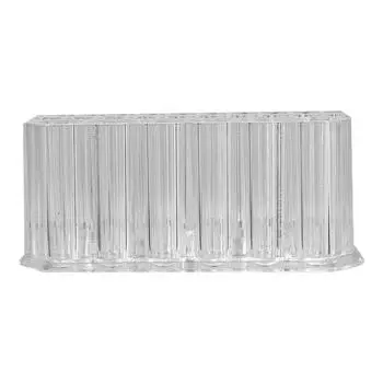 26 отверстий прозрачный держатель для хранения косметических кистей органайзер для карандашей для бровей подставка для дисплея