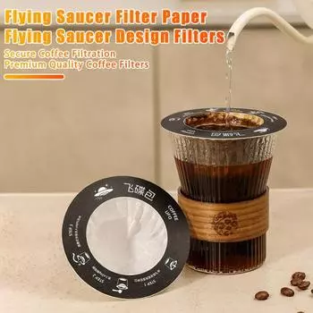 26 шт. кофейный фильтр-мешок бумажный кофейный фильтр-мешок одноразовый подвесной ушной капельный мешок