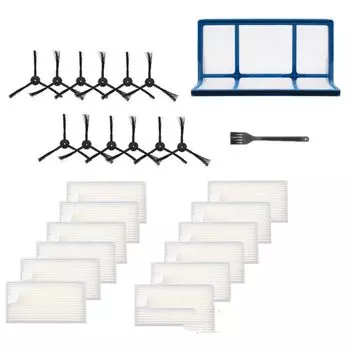 26 шт., комплект белых вакуумных фильтров, пылесос, робот-пылесос для ILIFE/V3 V3S V5 V5s,