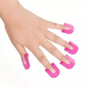 26 шт. маникюрный дизайн ногтей советы чехол для полировки щит защитный набор инструментов