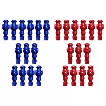 26 шт., мужские игроки в настольный футбол, настольный футбол на день рождения Red Royal Blue