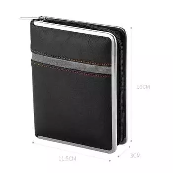 26 шт. Набор кусачек для ногтей многофункциональный водонепроницаемый портативный простой в использовании маникюрный триммер для ногтей инструмент чёрный