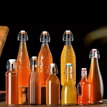 26 styles lead-free wine bottle Alcohol Bottle for Tequila, Brandy and Vodka home juice glass bottle