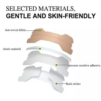 26 шт. носовых полосок Дышите правильно, избавьтесь от храпа, полоски против храпа, легче дышите, здоровье жёлтый