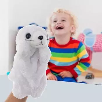 26 см кукла-марионетка для рук, развивающая гибкость, интерактивная игрушка, новинка, мягкая кукла для пальцев, реквизит, подарок на день рождения