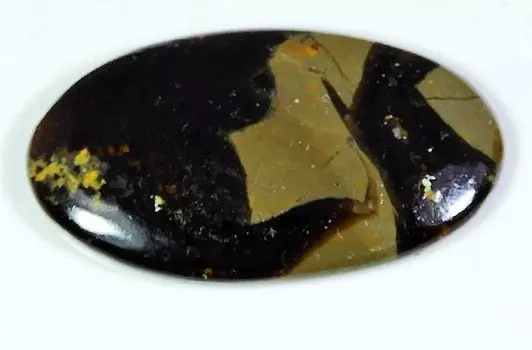 26X47X05MM натуральный септарианский дизайнерский драгоценный камень овальной формы россыпью 62 карата. ПП-1334