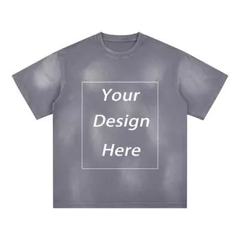 270 г/м 100% хлопок футболка с индивидуальным рисунком принт мужские футболки S чёрный