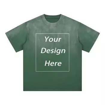 270 г/м 100% хлопок футболка с индивидуальным рисунком принт мужские футболки S белый